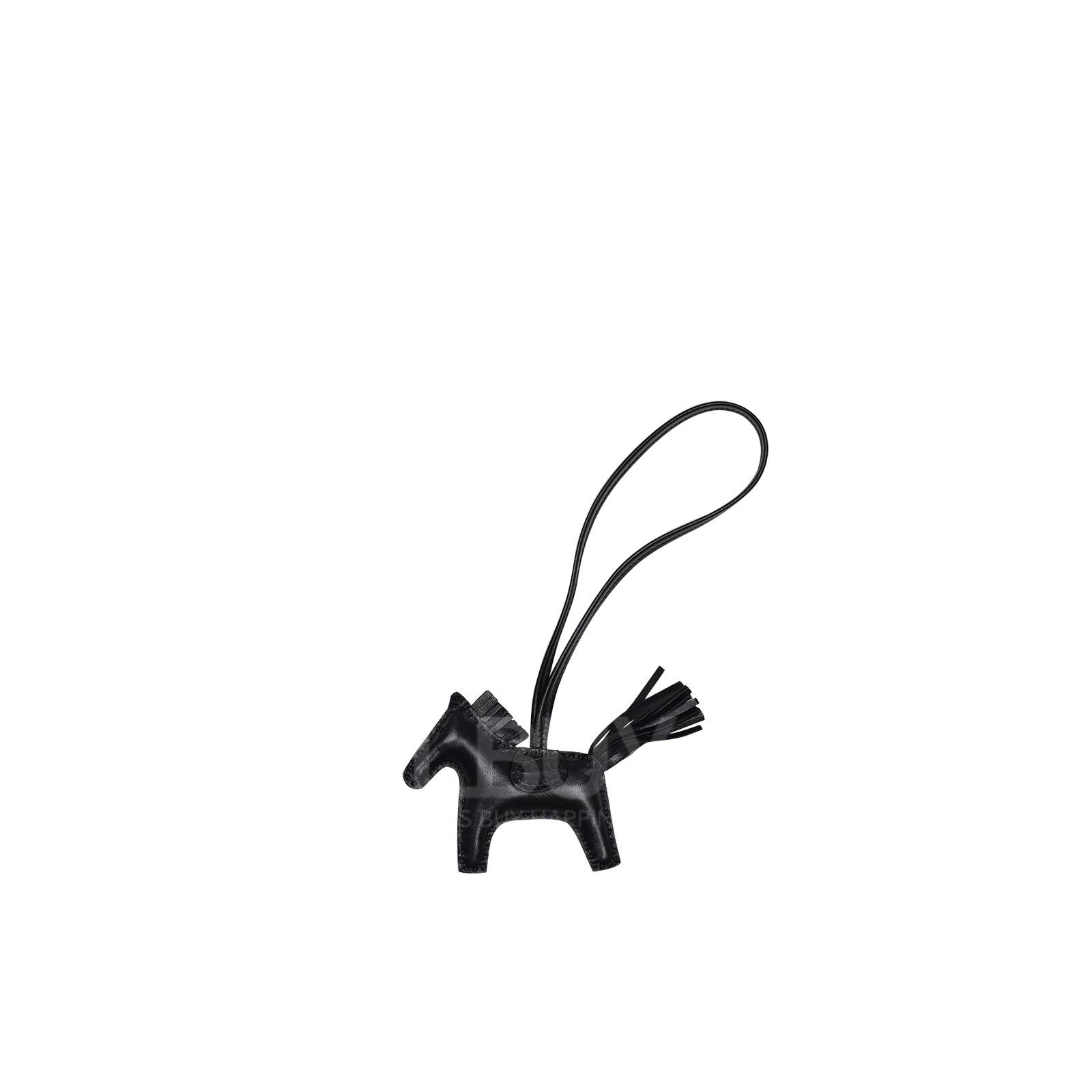 Hermes Rodeo PM Touch Charm Black