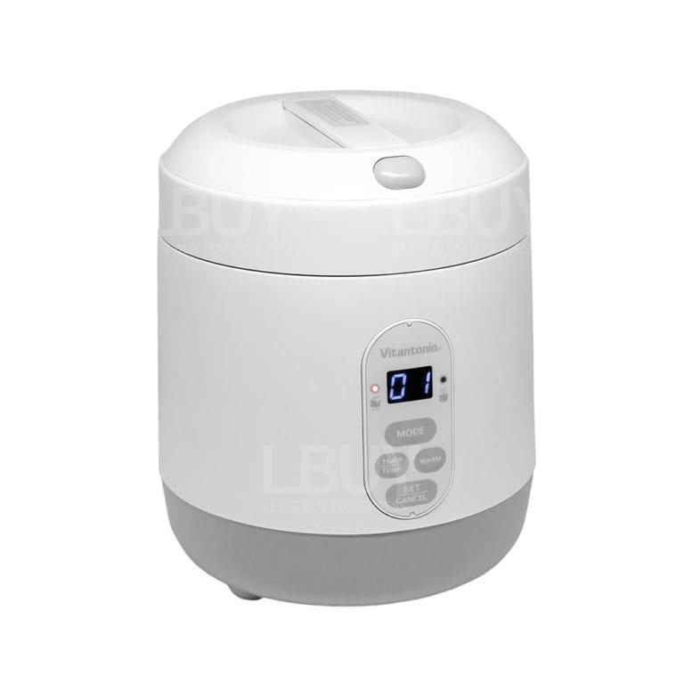 Mini Rice Cooker - Milk White