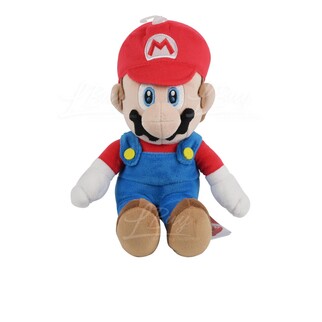 Super Mario系列 Mario 毛公仔 24cm