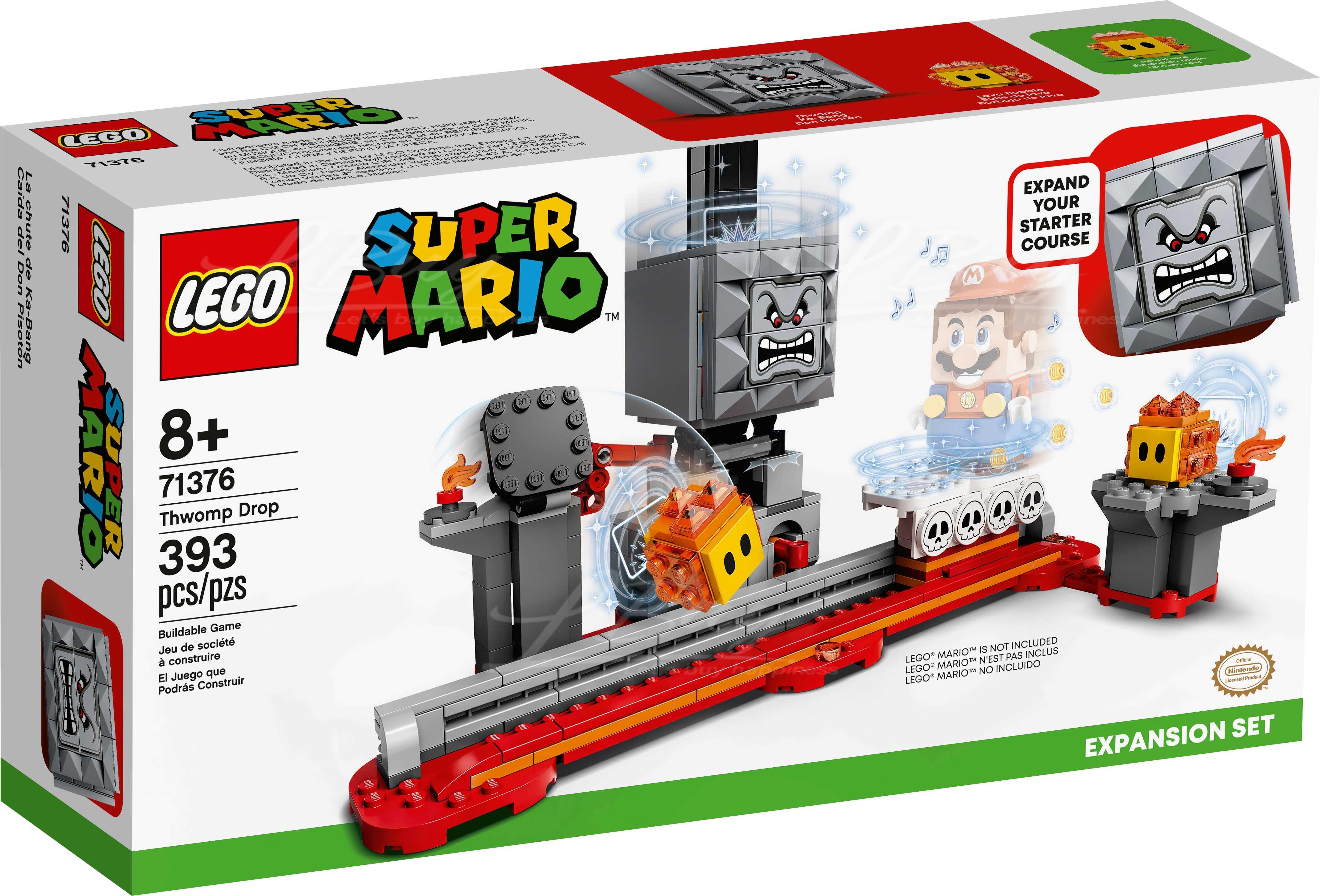 LEGO 71376 Super Mario™ Thwomp Drop Expansion Set 8+