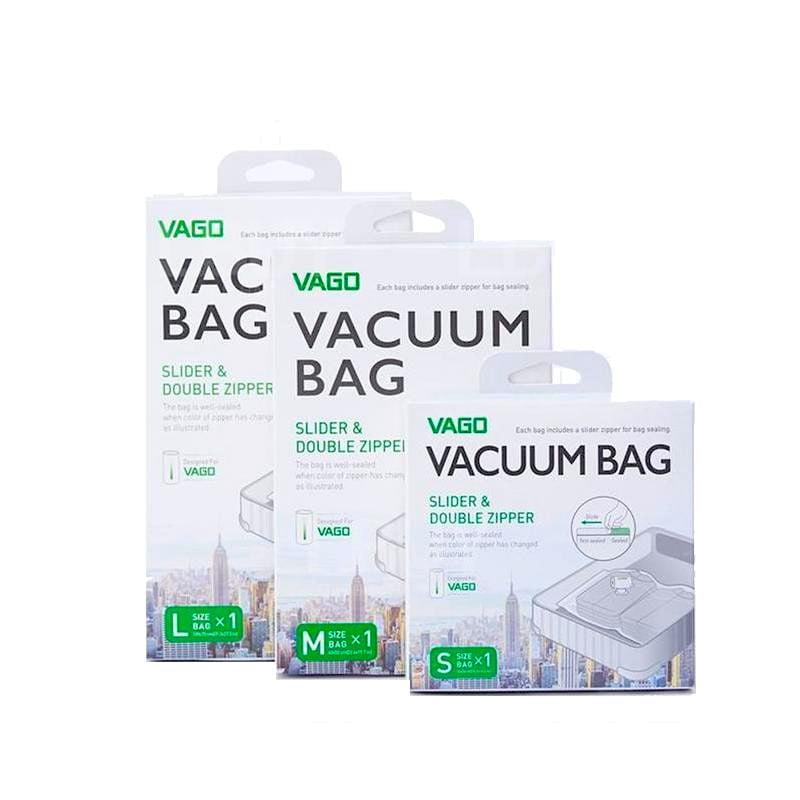 VAGO - Travel Vacuum Compressor - Vaccum Bag