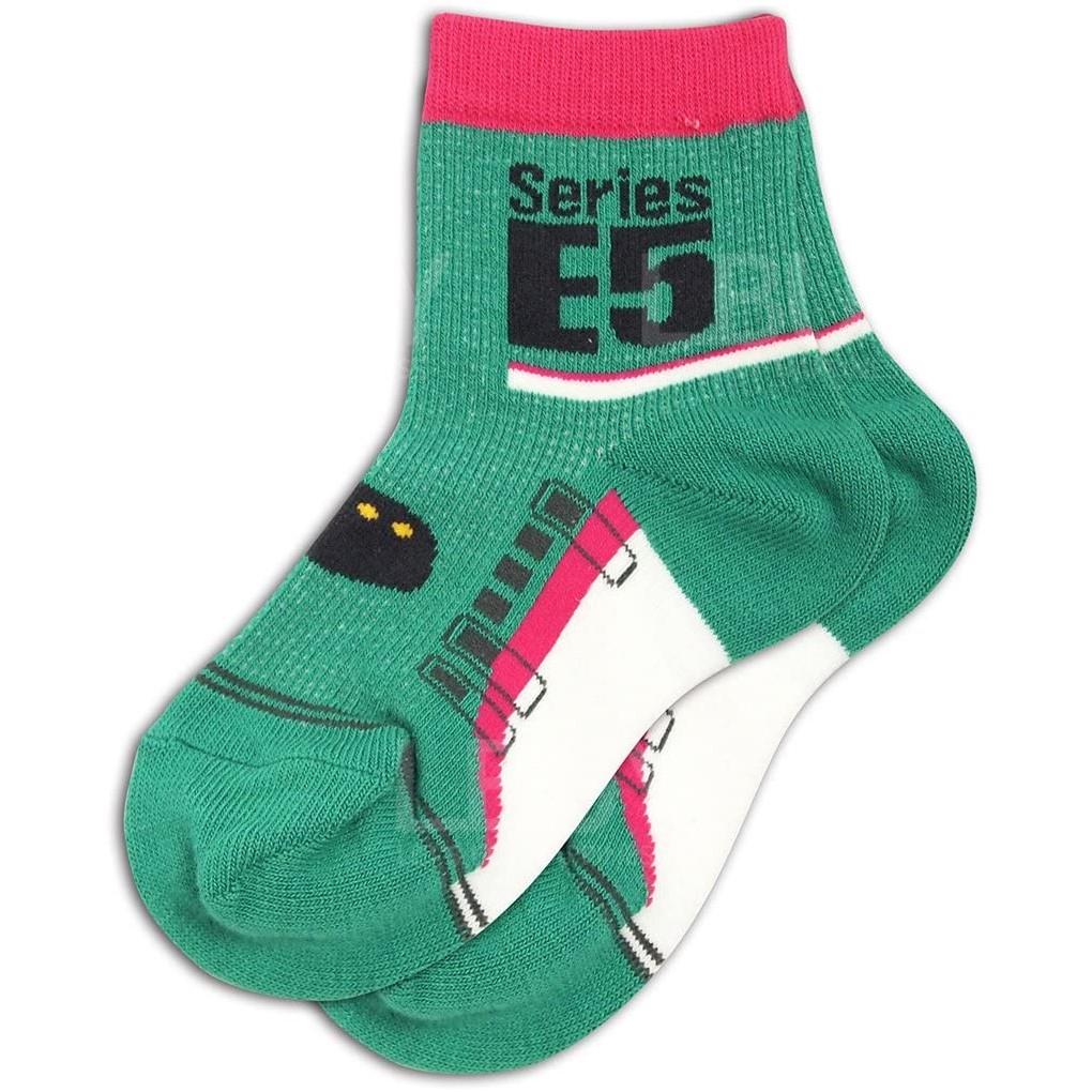 Shinkansen E5 Series Cotton Socks for Kids (Size: 15-21 cm)