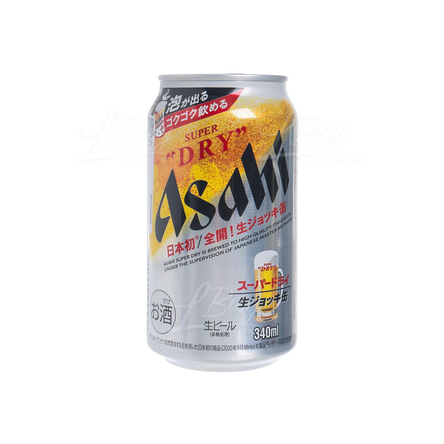 ASAHI 朝日生啤 (340ml)