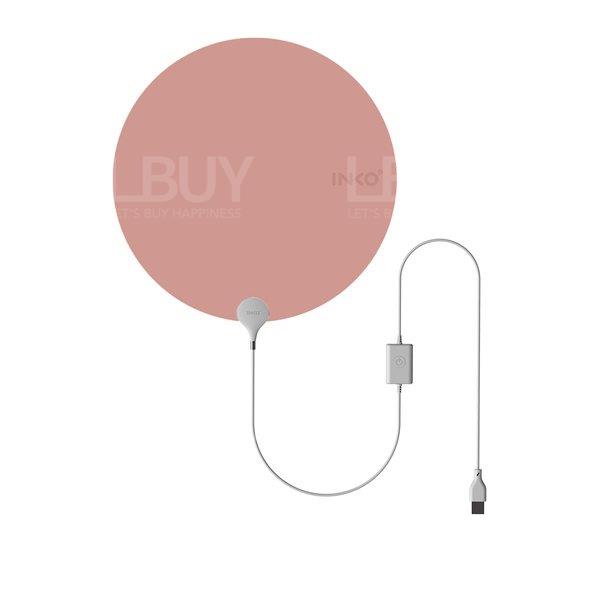 INKO ultra-thin USB portable heating pad Red
