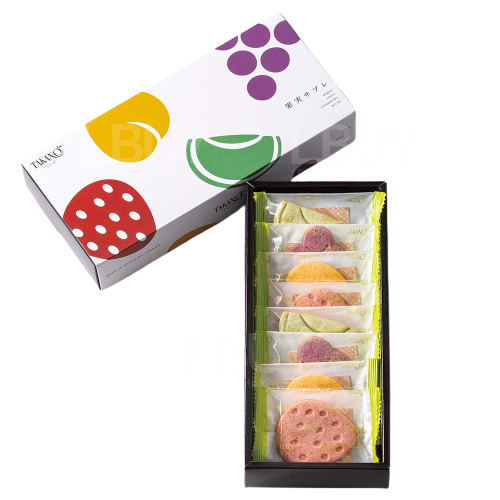 日本新宿高野水果饼乾8枚入