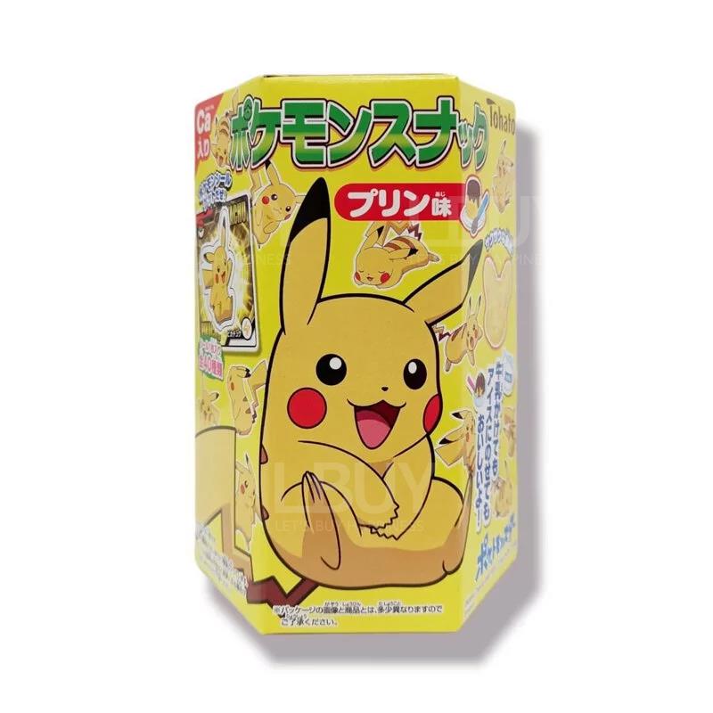 Tohato 東鳩 皮卡丘造型布丁風味餅乾 23g