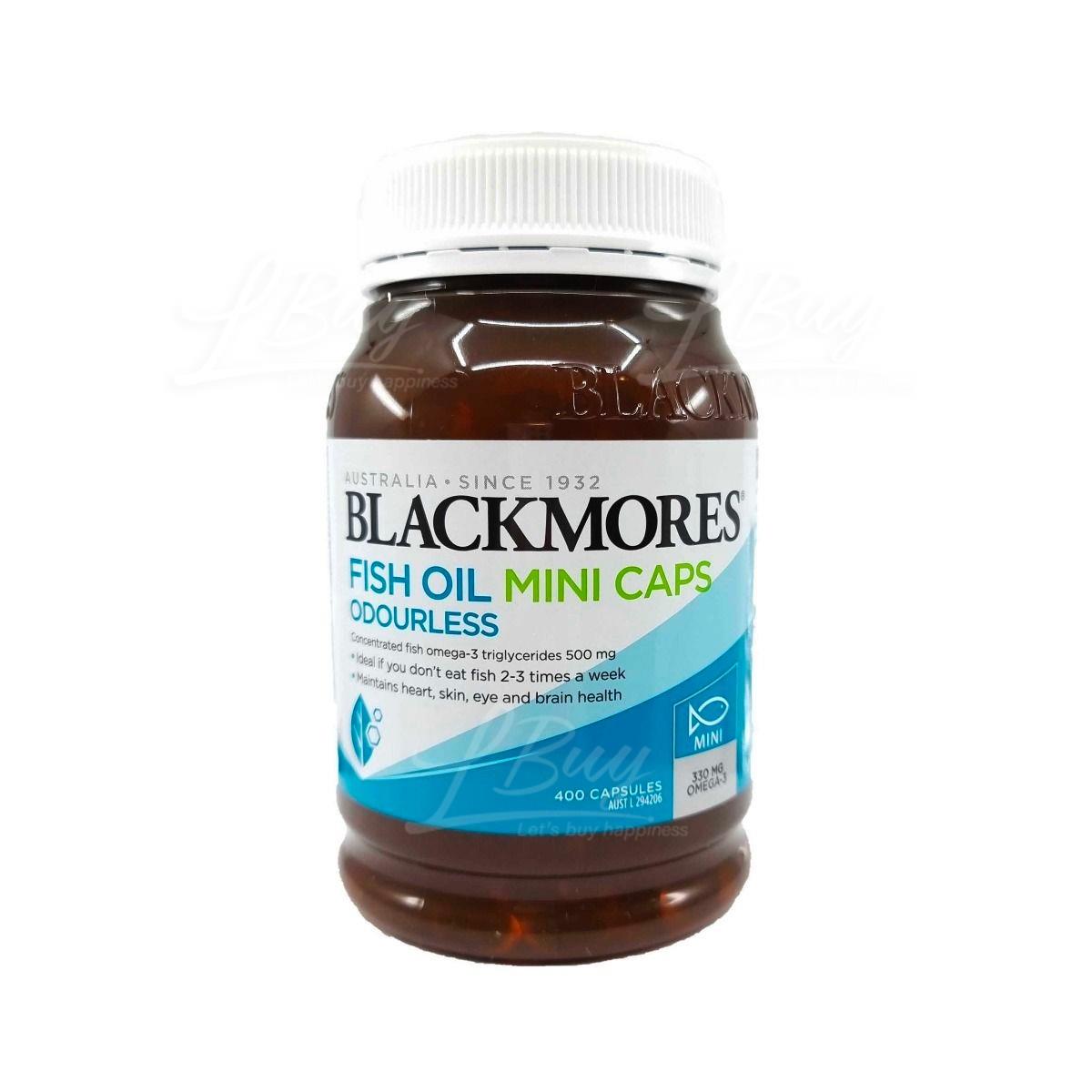 BLACKMORES 无腥味鱼油丸(迷你) 400粒