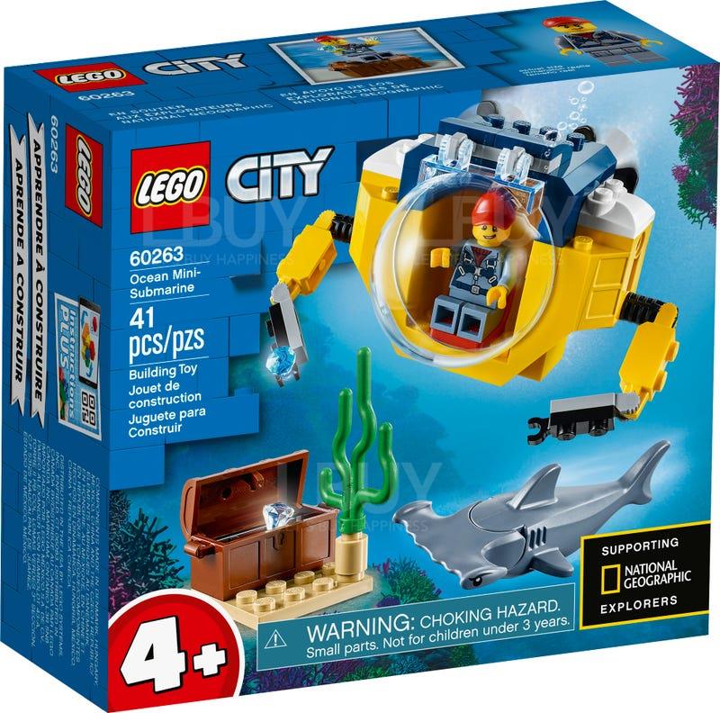 LEGO 60263 Ocean Mini-Submarine 海洋小潜艇(City) 4+