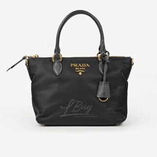 Prada Tessuto Saffiano 尼龍 黑色 手挽袋斜揹袋