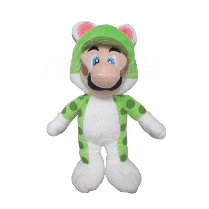 Super Mario 3D World Cat Luigi 毛公仔 25cm