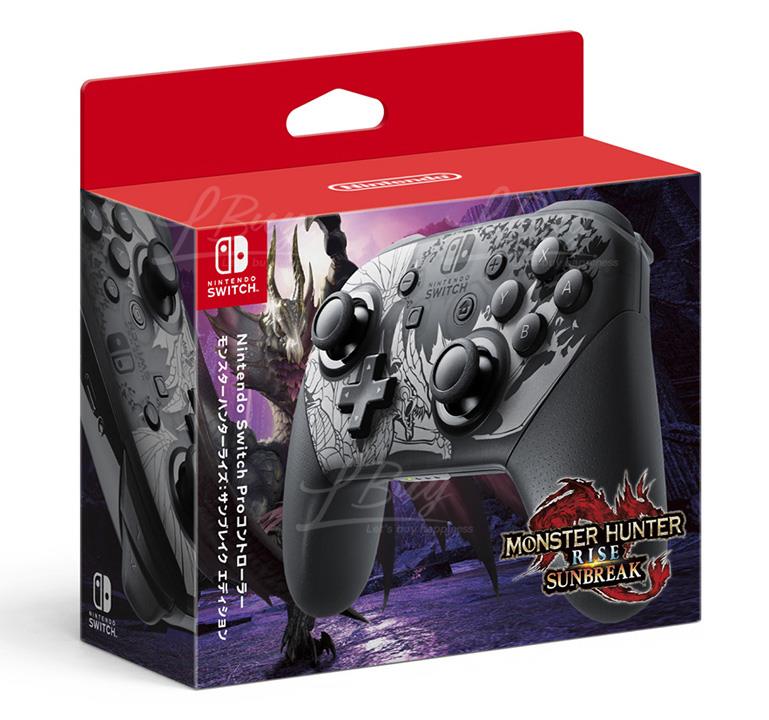 NINTENDO SWITCH PRO CONTROLLER(MHR: SUNBREAK EDITION)