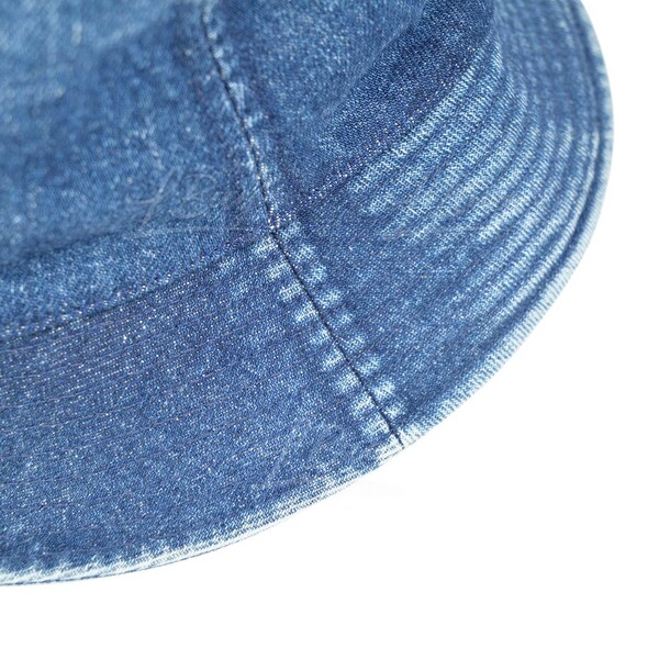 Celine-Celine Bucket Hat in Dark Union Wash Denim