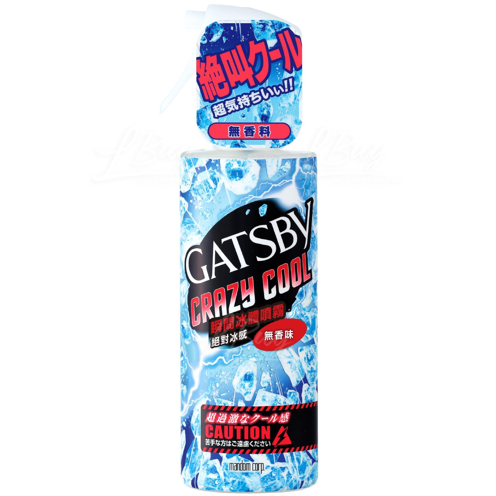 GATSBY CRAZY COOL BODY WATER UNSCENTED 170ML