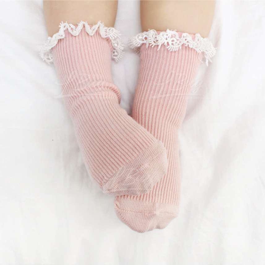 Socks-Lacy Corduroy (2 Colors)