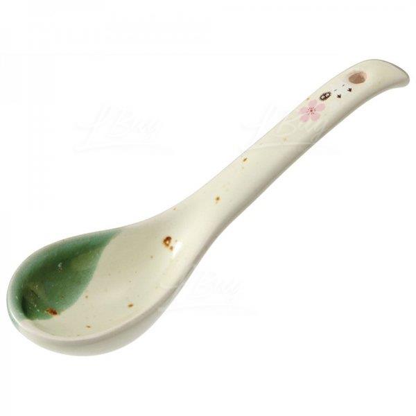 龍貓美濃燒陶瓷湯羹 15 cm