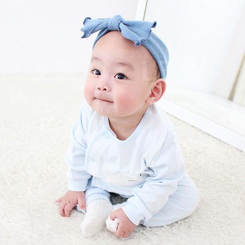 Homewear Set-Blue Teddy Bear (Spring/Fall)