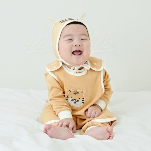 Baby Sleep Vest-Blue Baby Tiger (Spring/Fall)