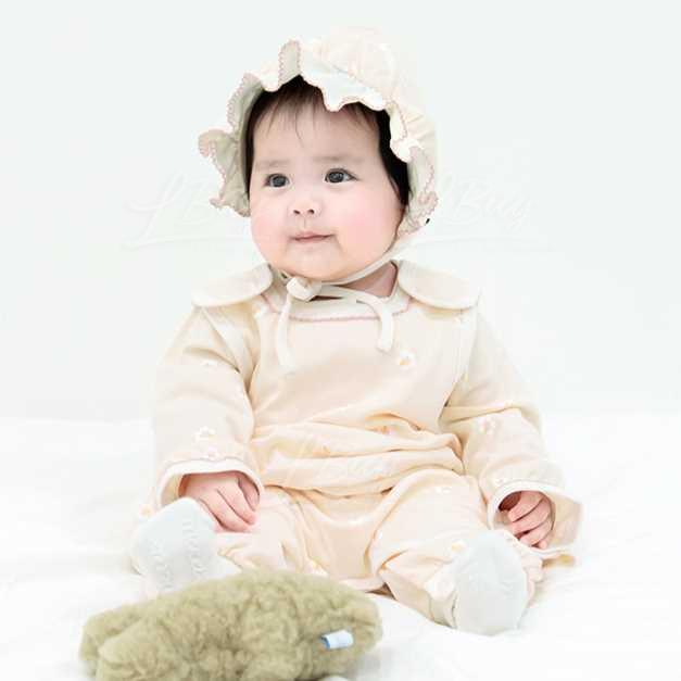 Baby Sleep Vest-Hibiscus  (Spring/Fall)