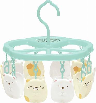 角落生物夾襪架