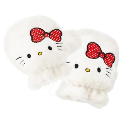 Combi HELLO KITTY 猫新生儿防抓手套