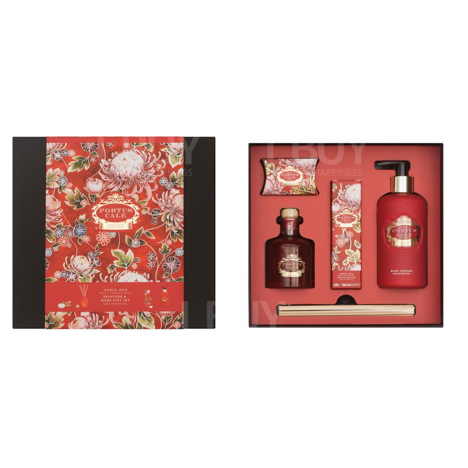 Portus Cale Noble Red-Home Gift Set