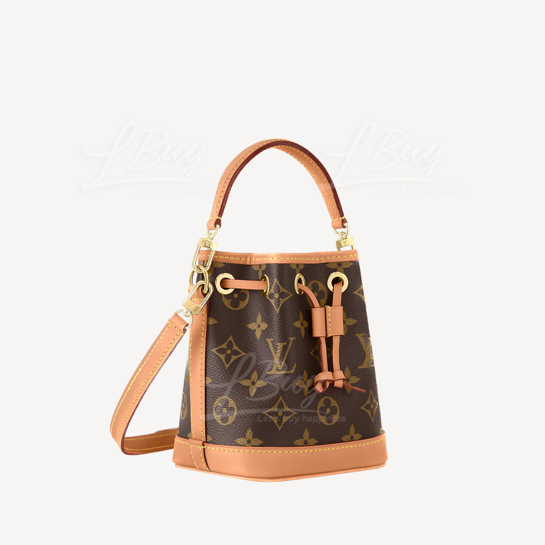 LV NANO NOE Monogram 手袋斜揹袋