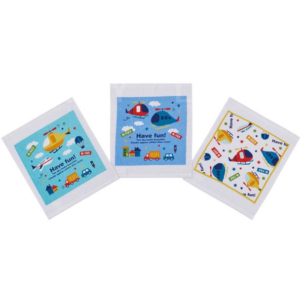 Skater 直升機 迷你毛巾手巾(3條裝)