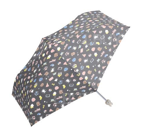Miffy公仔頭摺疊傘縮骨遮 灰色