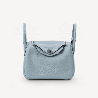 Hermes Lindy Mini Bag 08 Bleu Pale
