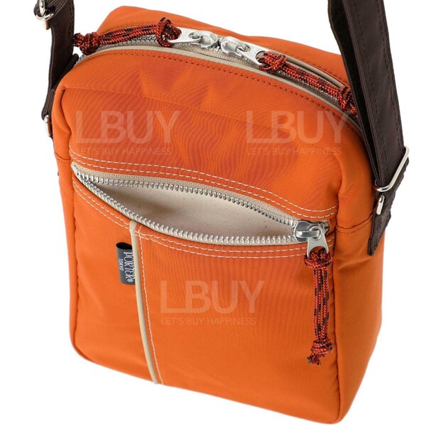 Porter Chalet Shoulder Bag - Cotton Nylon Casual Day Bag, Made In Japan, Approx. 6.3x7.9x3.1 Inches - View #11