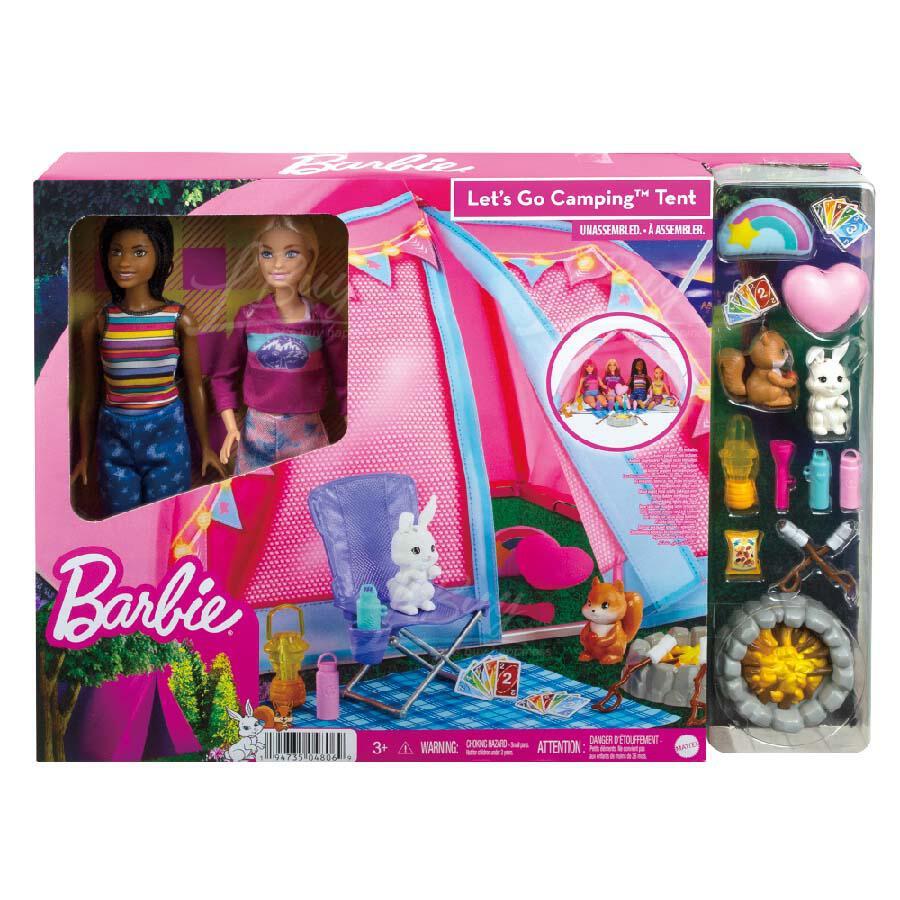 Barbie® Let's Go Camping Tent