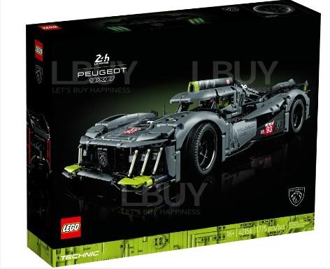 LEGO 42156 Technic PEUGEOT 9X8 24H Le Mans Hybrid Hypercar 18+