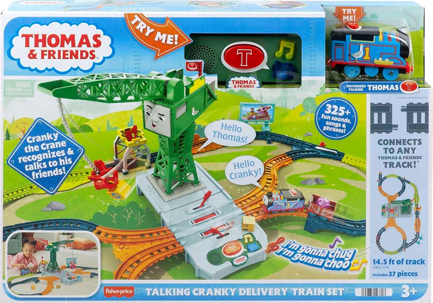 HMB97 Thomas & Friends™ Talking Cranky Delivery™ Train Set