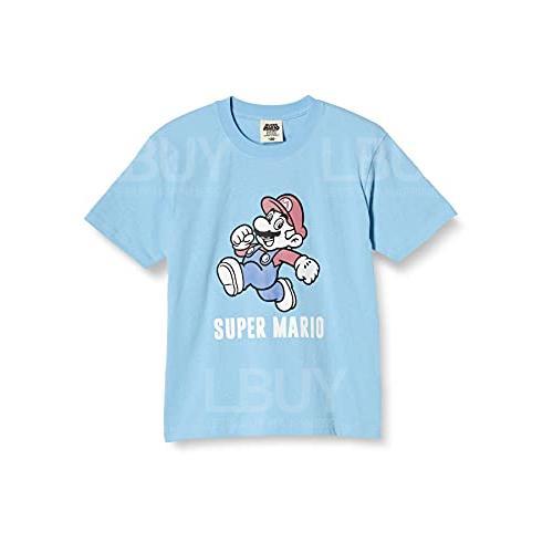 Mario Short Sleeves Tee T-Shirt Blue(130cm)