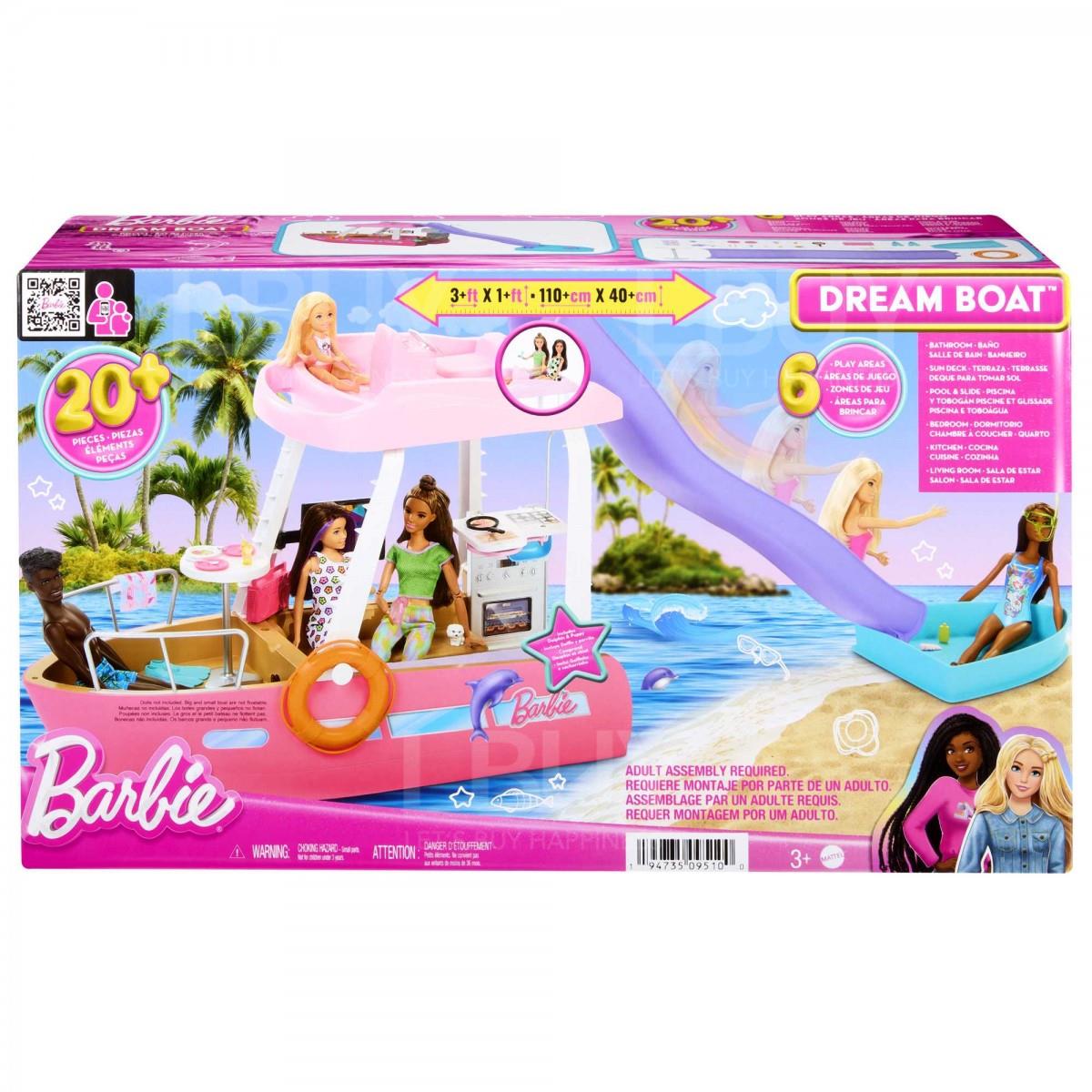 HJV37 Barbie® Dream Boat Playset