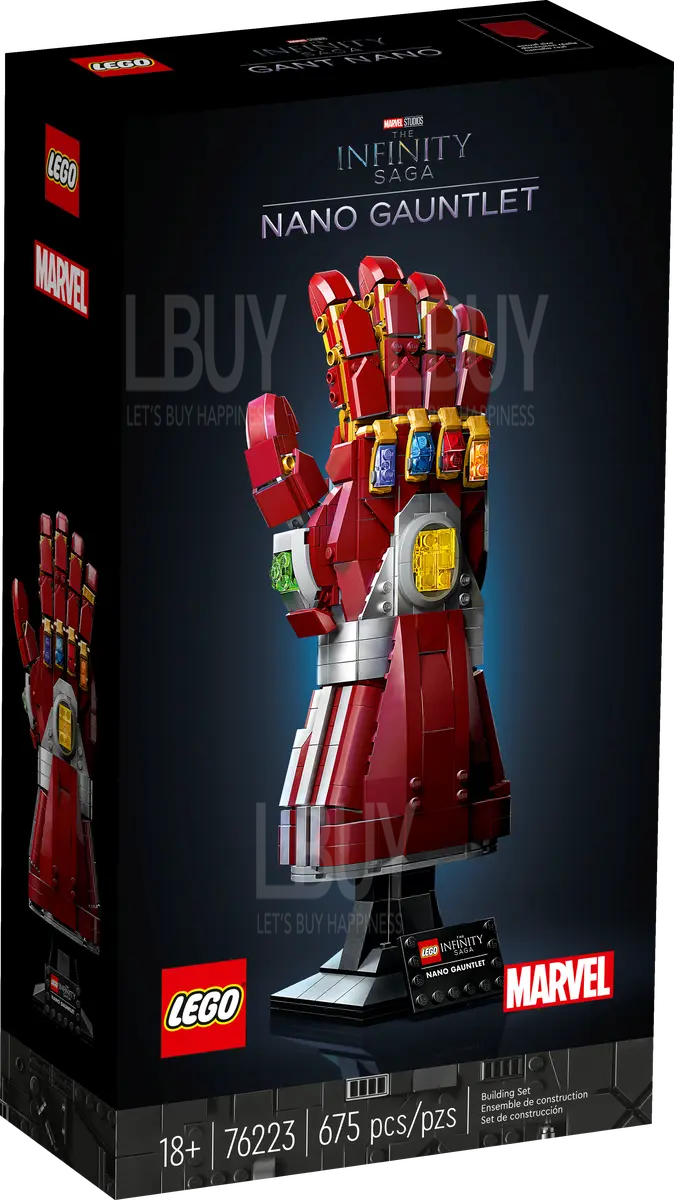 LEGO 76223 Super Heroes Nano Gauntlet 18+