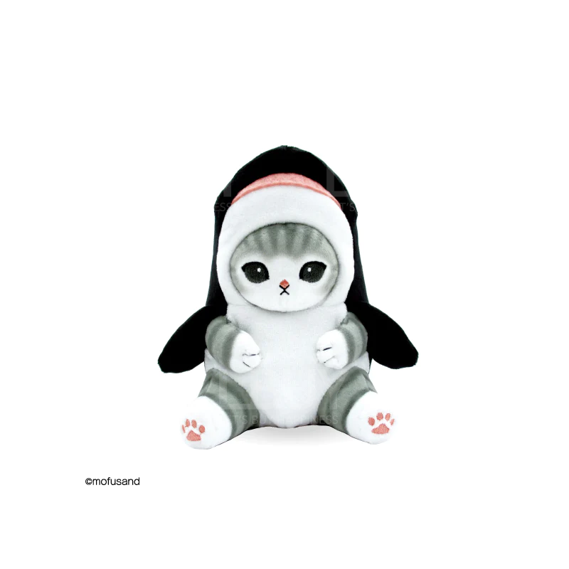 Mofusand 虎鯨貓貓毛公仔 13cm