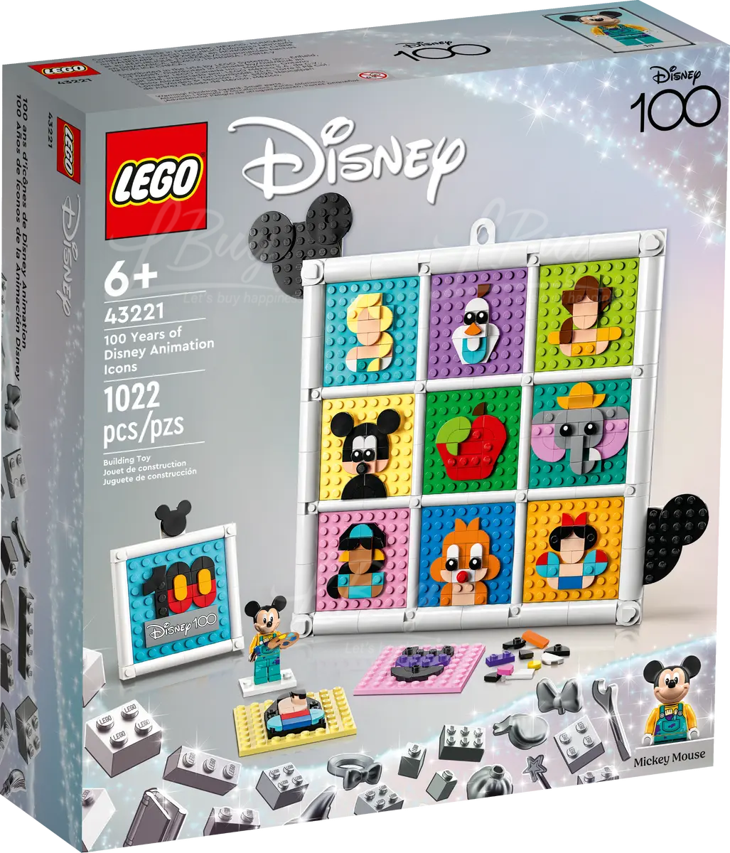 LEGO 43221 Disney Classic 100年廸士尼动画图标 6+