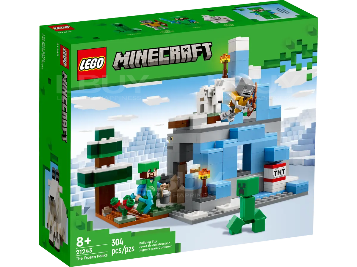 LEGO 21243 Minecraft 冰封山峰 8+