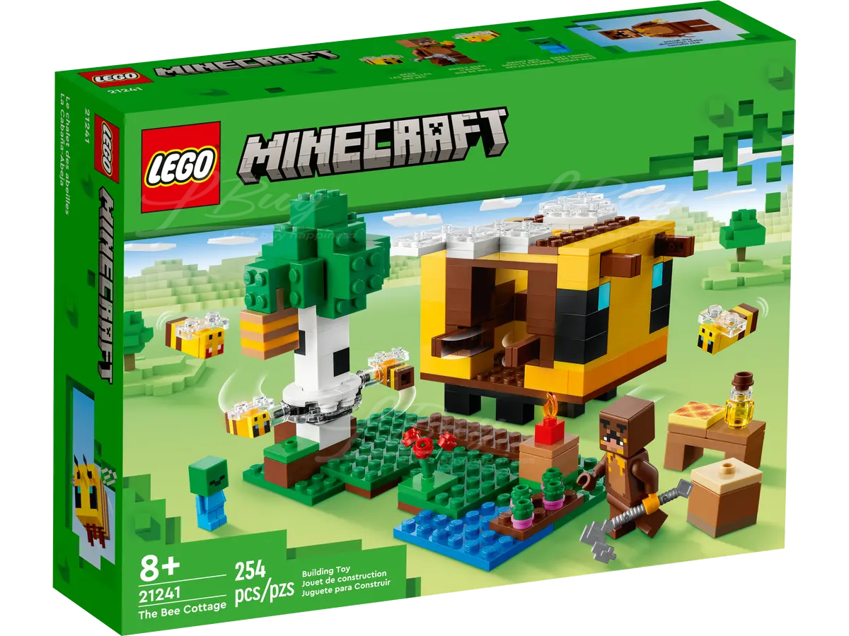 LEGO 21241 Minecraft The Bee Cottage 8+