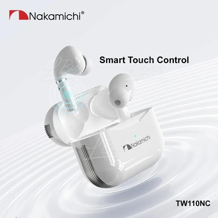 Nakamichi TW110NC 主动降噪真无线蓝牙耳机 (白)