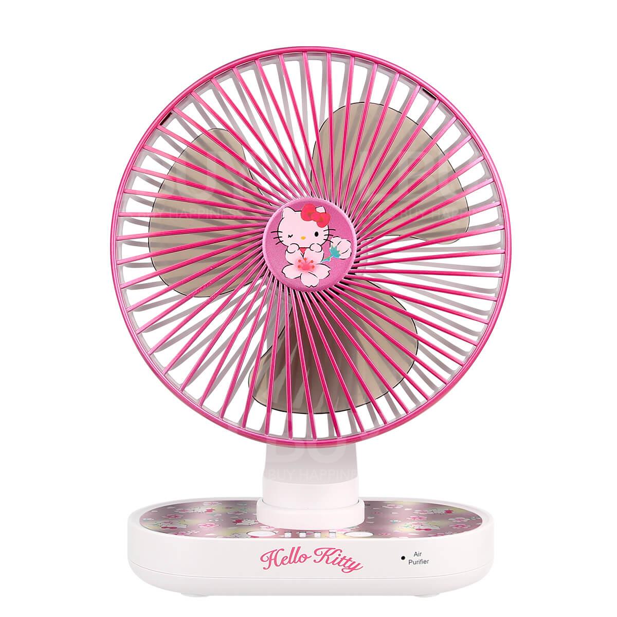 2 in 1 負離子空氣淨化器座枱風扇 Hello Kitty (Display)