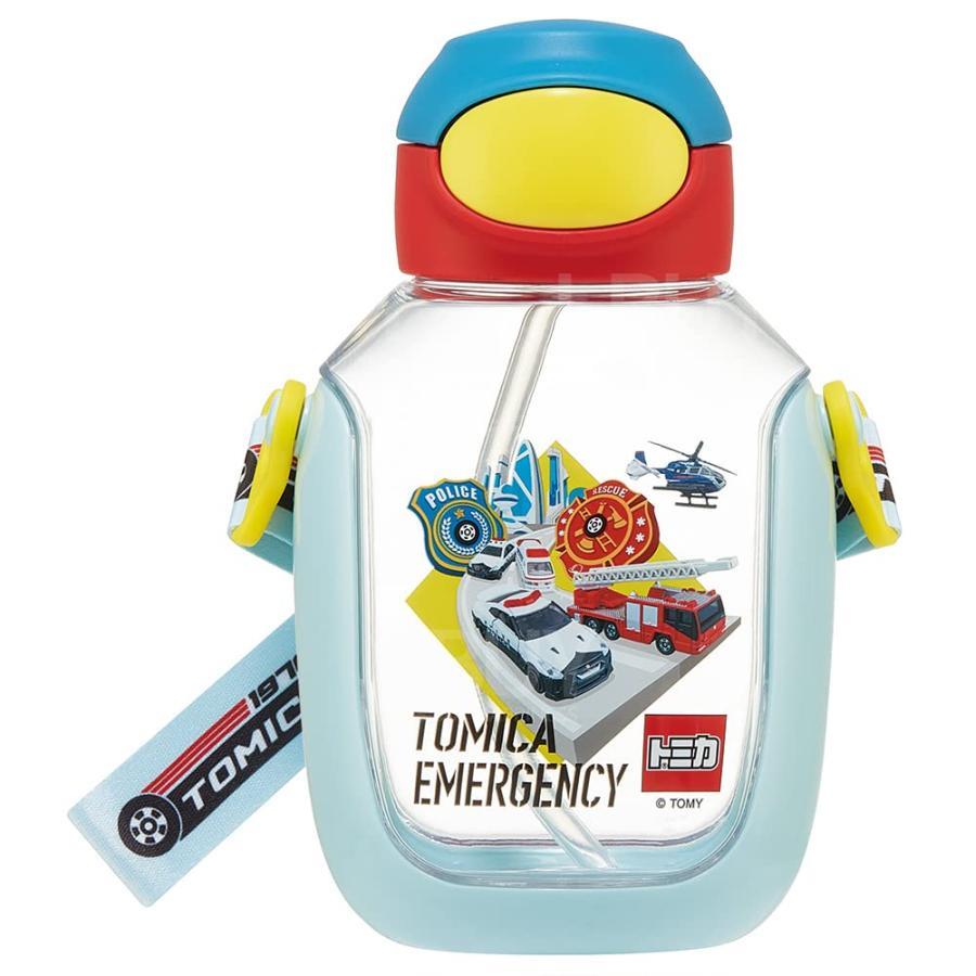 Tomica透明吸管飲管水樽 530ml