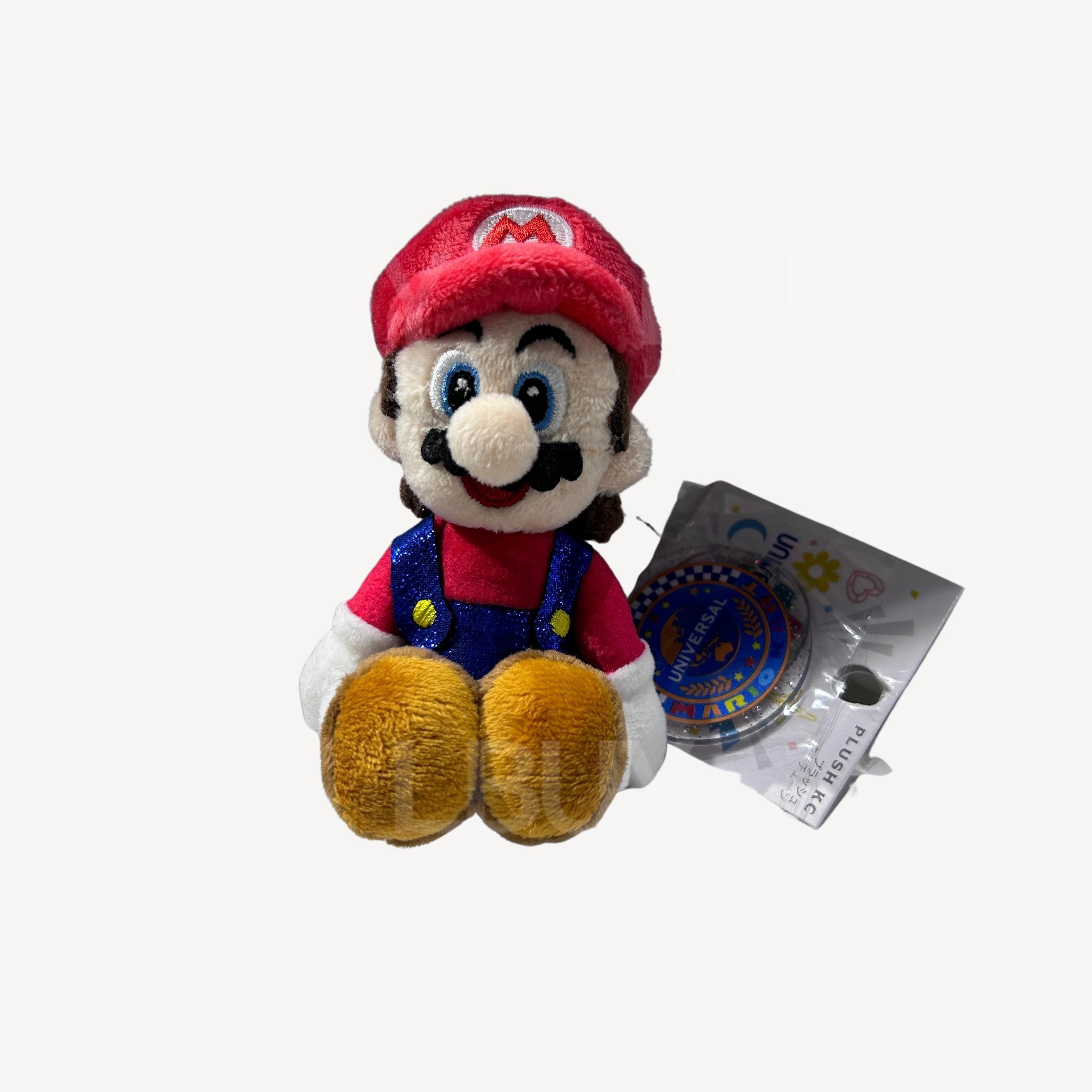 環球影城直送 Mario 馬里奧毛公仔掛飾 8cm