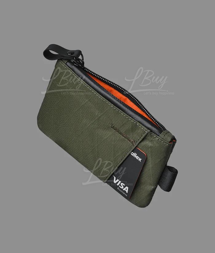 ALPAKA Zip Cardholder Dark Green VX21