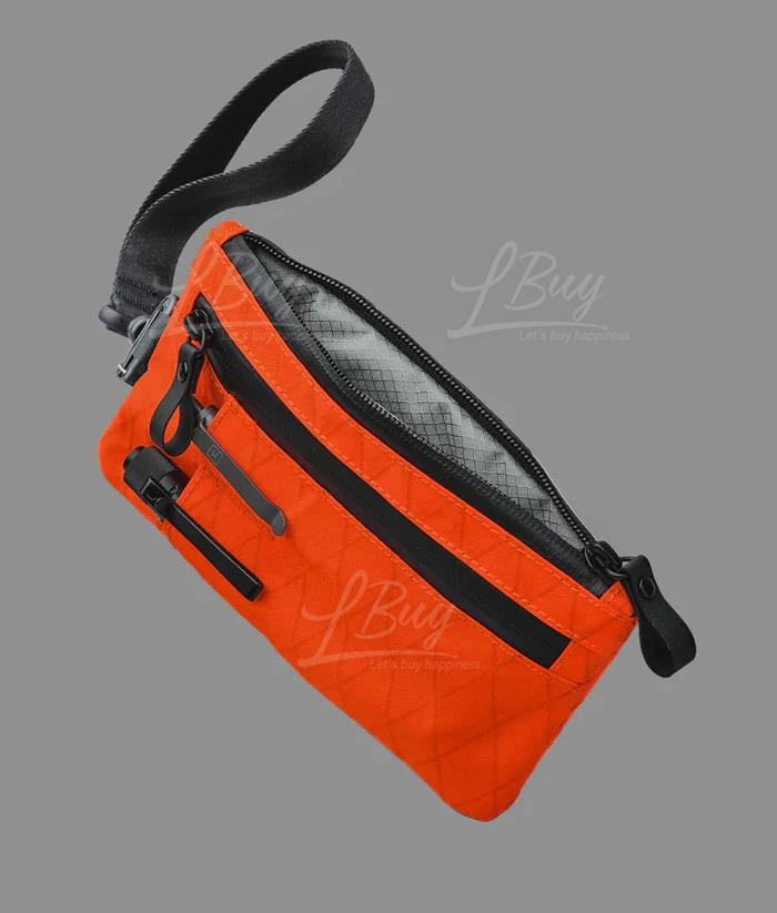 ALPAKA Zip Clutch Orange VX21 + Hand carry strap