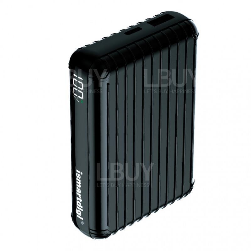 Ismartdigi PD45W QC4.0+ battery charger 10000mAh Black