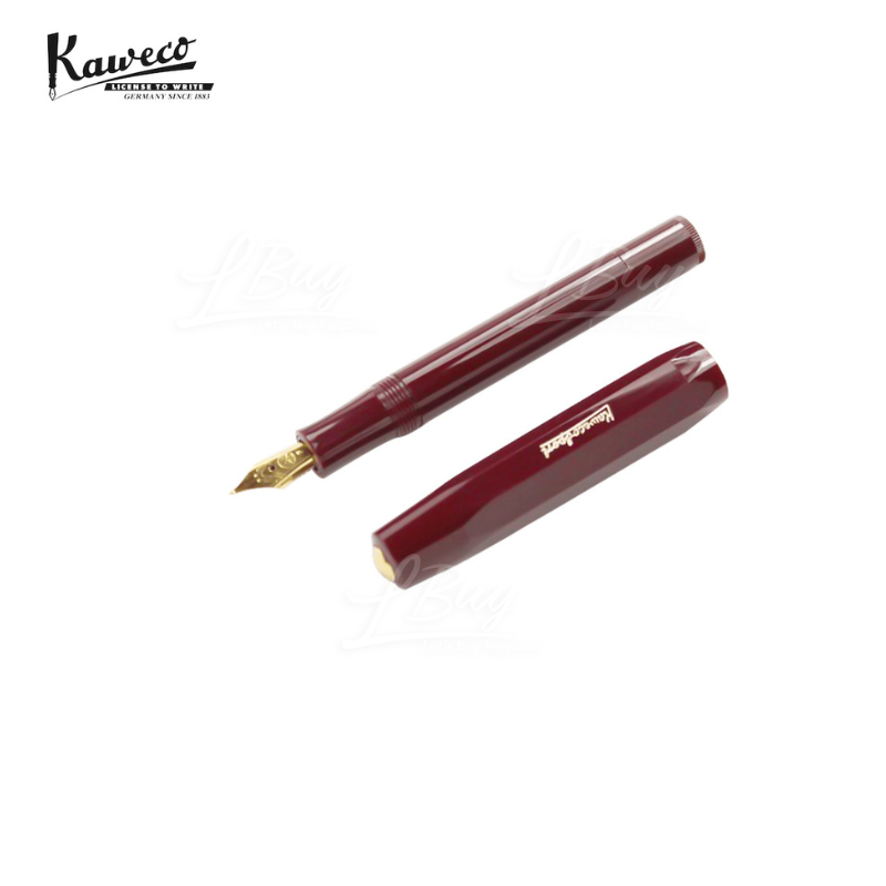 Kaweco CLASSIC SPORT Fountain Pen Bordeaux  EF with tin box with 0.5mm nib