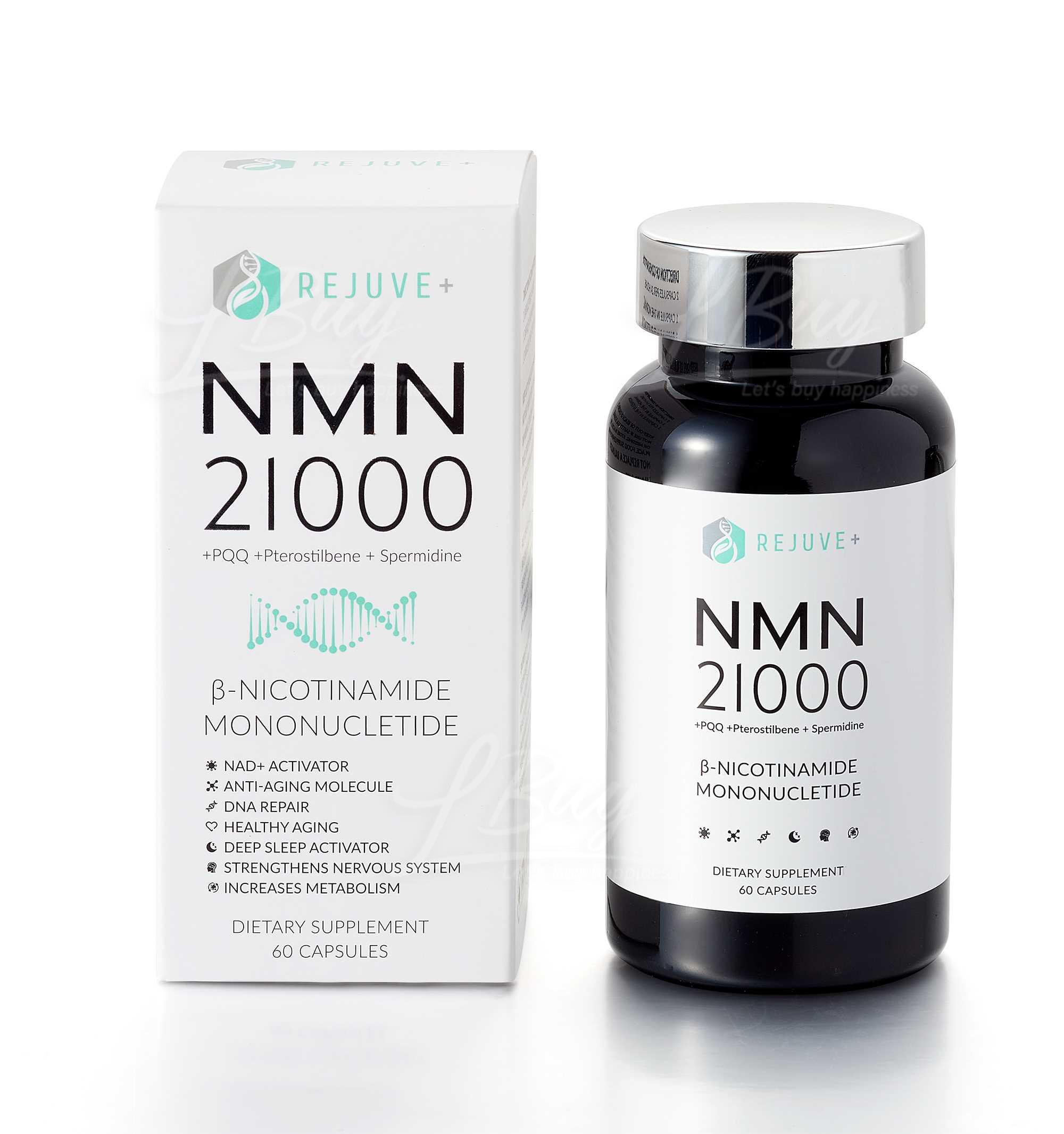 REJUVE+ NMN21000 逆齡丸 60粒 (每粒含 350mg NMN)