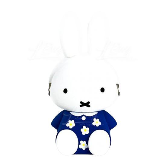 Miffy 啪扣散纸包银包 蓝色
